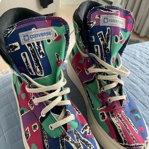 Size 10.5 Converse x FoG. Preowned.